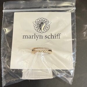 Marlyn Schiff Arielle Adjustable Ring -  Gold